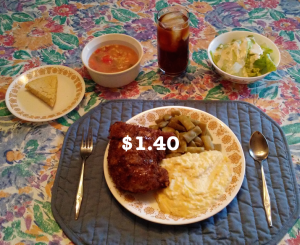 cheap fried chicken meal
