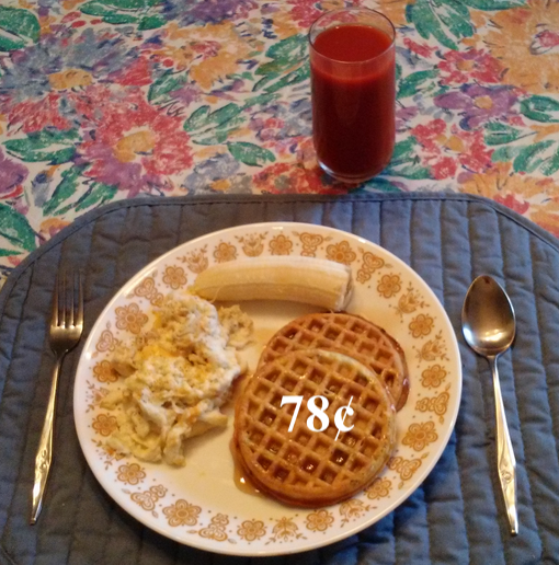 waffles and eggs